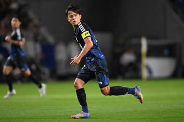 久保建英、初主将に「負けたらやばい」　試合直前に急遽決定…森保監督「きょうの昼食の前」