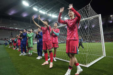 韓国が勝ってB組首位　W杯アジア最終予選