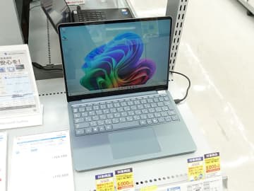 Microsoftのモバイルノート「Surface Laptop 13インチ」が発売