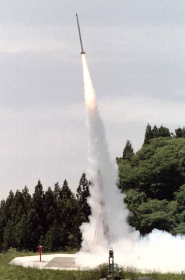 ＜あのころ＞気象ロケットが1000号　28年前の6月11日