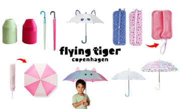 6月11日は傘の日｜梅雨が楽しくなる！フライングタイガーのユニークな雨の日アイテム