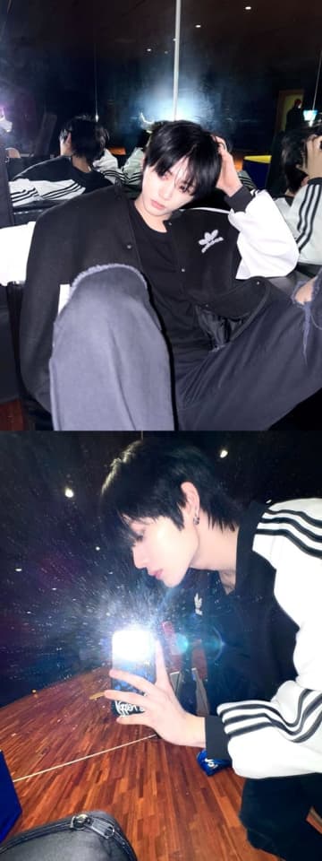 BOYNEXTDOOR・テサン、赤髪から黒髪へのイメチェンにファン歓喜「大好きすぎて具合悪い」【PHOTO】