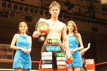 輪島功一、23歳孫の逆転TKOに辛口「輪島は結果までも大事にする人間」　磯谷大心が日本ユース王座初防衛