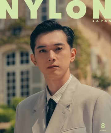 吉沢亮、ロイヤル感満載の“ラ コル ノワール城”で美しさ放つ　『NYLON JAPAN』最多6度目Wカバー