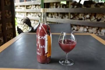 HAC、機内販売でAGRISCAPEの「葡萄と洋梨ジュース」を販売