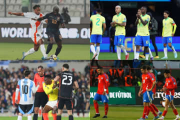 エクアドル、ブラジルの突破が決定！　チリは3大会連続で出場逃す／W杯南米予選