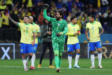 ブラジル23大会連続のW杯出場　サッカー、南米予選