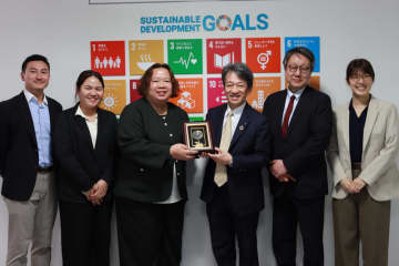 国連主導のSDGsネットワーク・SDSN Thailandが金沢工業大学を視察