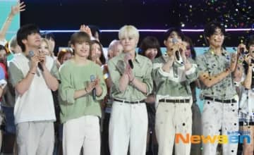 【PHOTO】完全体で復帰後初！N.Flying、6/10放送の「THE SHOW」で1位を獲得