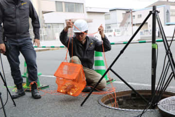 リベラウェア、小型点検ドローンによる「下水道管路の全国特別重点調査」を北九州市で実施