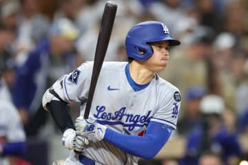 大谷翔平は７戦連続安打も８戦連続ノーアーチ。ドジャースは宿敵パドレスに大敗