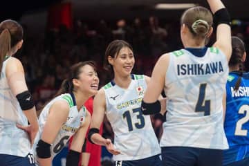4連勝の女子バレー日本、大活躍23歳のコート外での過ごし方に反響「みんなすごい楽しそう」