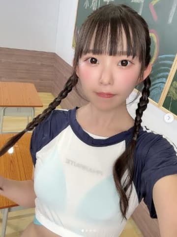 「透け感最高！」グラドル・長澤茉里奈、三つ編みツインテールの魅力にファンもん絶「可愛いばい」