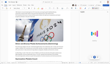 「Word」の文書について音声で質問 ～Copilotと音声対話できる機能が追加／日本語にも対応
