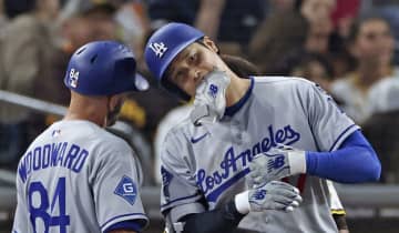 パドレス、猛攻に次ぐ猛攻　ドジャース大敗…大谷翔平は3打数1安打【MLB】
