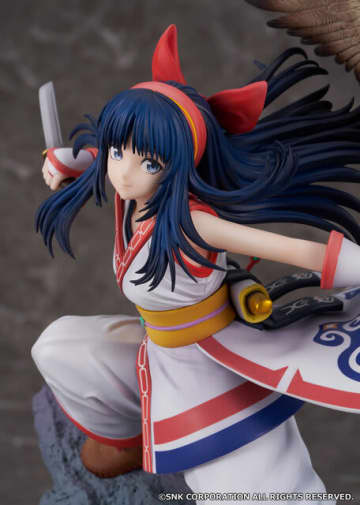サムスピ屈指の美少女戦士「ナコルル」がフィギュア化！宝刀・チチウシ構える姿を再現、ダイナミックに翼広げる「ママハハ」も付属