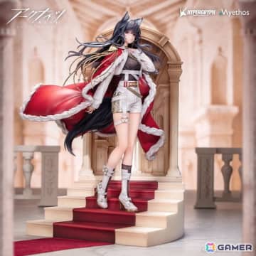 「アークナイツ」より「血掟テキサス 遺君VER.」が1/7スケールフィギュアで登場！大理石の階段を優雅に歩く姿を立体化