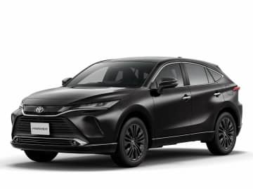 トヨタ ハリアーを一部改良。ブラックパーツを採用した特別仕様車「ナイトシェード」も設定