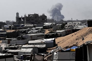 ガザの死者5万5千人超に　イスラエル非難高まり必至