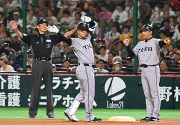 【巨人】プロ初４安打の岸田行倫が〝大谷ポーズ〟の流行秘話を明かす「誠司さんとかがやり始めて…」