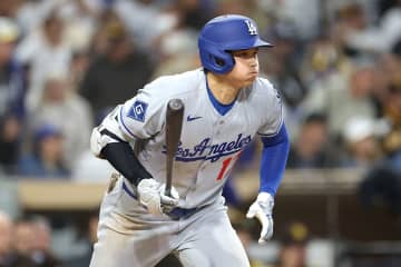 大谷翔平、7戦連続安打も今季ワーストの8戦本塁打無し　大量失点喫したドジャースは異例の6回二死から野手登板