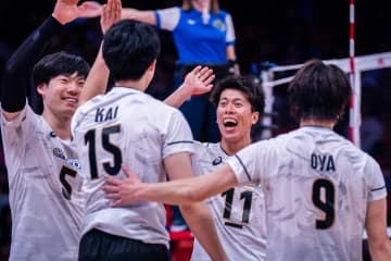 「好調なスタート」初陣白星の男子バレー日本 「勝因となった」“代理”キャプテン富田将馬＆最多13得点の宮浦健人を海外称賛【ネーションズリーグ】