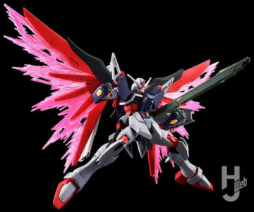 「HG 1/144 デスティニーガンダムSpecII[最終決戦イメージカラー]」6月12日（木）12時より予約開始。最終決戦時の関節部分が赤く発光した状態を成形色で表現！