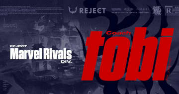 プロeスポーツチーム「REJECT」Marvel Rivals部門にtobiコーチが加入！