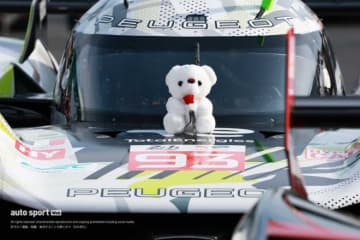 キドニーグリルがサルト・サーキット。ぬいぐるみ×クルマの共演対決？【ル・マン写真日記（2）】