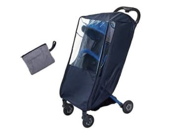 赤ちゃんを雨風から守る〈ベビーカー用レインカバー〉で梅雨対策♪【Amazonタイムセールでお安くゲット】
