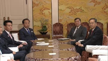 【速報】石破首相 関税交渉で「農産品を犠牲にせず」 与野党党首会談で説明 野党党首「多国間で米国包囲網を」