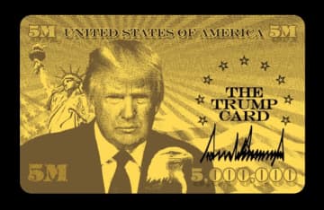 トランプ大統領、7億円超で米永住権取得可能な「トランプカード」発表…公式サイト開設