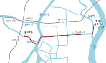 川って道なんです。カヤックで東京下町を横断！ 東大島から日本橋まで漕いでみた