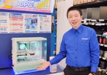 若い顧客も増えている「ドスパラ仙台店」、店長は中国出身で日本語がペラペラ、ゲームも大好き！