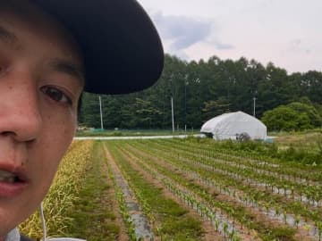 農業と“二刀流”俳優・工藤阿須加、ガチで育てた畑の作物に「素晴らしい」「カッコイイどアップ」の声