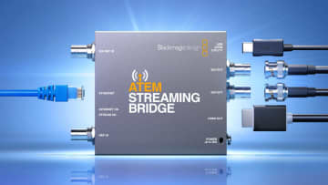 ブラックマジックデザイン、ATEM Streaming Bridgeが対象のATEMスイッチャーソフトウェアアップデート公開。Streaming 4.0も発表