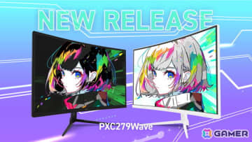 Pixio、300Hzに対応した27インチ湾曲FHDゲーミングモニター「PXC279 WAVE」の予約販売を6月13日より開始！