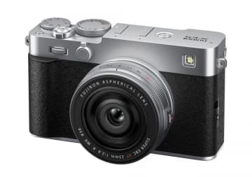 フィルムシミュレーションの丸い窓にロマンを感じる小型軽量ミラーレス一眼「FUJIFILM X-E5」