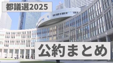 【一覧】東京都議選　各党の主な公約まとめ