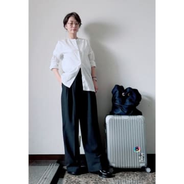 インしないワイドパンツで快適に！ 裾出しなのにサマになる正解コーデ特集