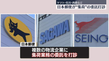 日本郵便、集荷業務の委託を打診…ヤマト運輸、佐川急便、西濃運輸など