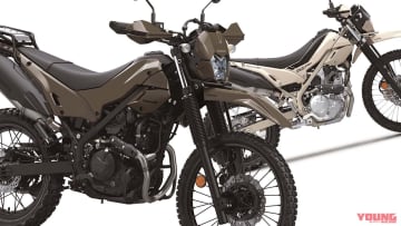旅する4スト！ 北米カワサキがオールニュー「KLX230 DF」「KLX230シェルパS」を発表