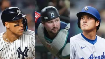 【MLB】大谷が2位から5位転落　ジャッジが1位キープ 2位はマリナーズの両打ち捕手　打者パワーランキング