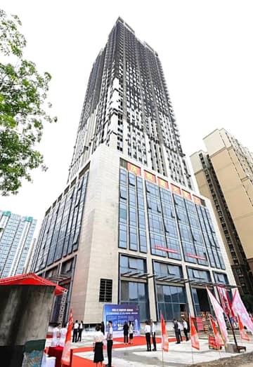 工事中止から7年、広東省仏山市の「空中の廃墟」が建設再開―中国