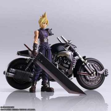 「FF7」よりフィギュア「BRING ARTS　クラウド・ストライフ＆ハーディ=デイトナ」が楽天ブックスにて10％OFFで販売中