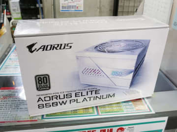 ATX 3.1/PCIe 5.1対応のGIGABYTE製ATX電源が4モデル、白色もあり