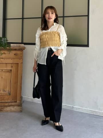 「シアーシャツ」で夏仕様に簡単シフト！周りと差がつく♡おしゃれな大人のスイッチコーデ