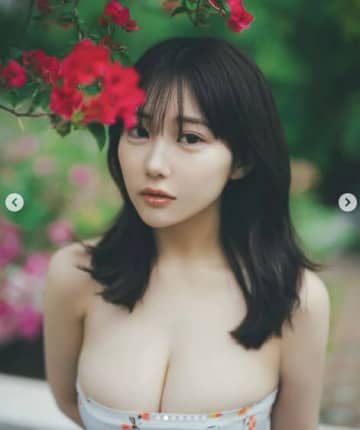 「バストがはちきれそう…」グラドル・田中美久、美バスト溢れる"たわわ"ショットにファンもん絶「癒されてます」