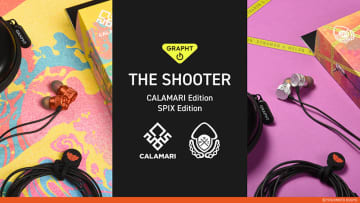 GRAPHT、よしもとゲーミング所属のカラマリ&SPIX完全監修の有線ゲーミングイヤホン