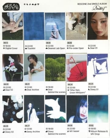 RESCENE、ニューシングル「Dearest」を7月2日にリリース…プロモーションスケジュールが公開